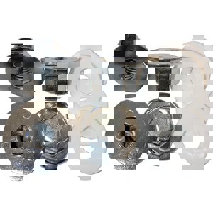 CARRIER NUTS & WSHR SET 4PK